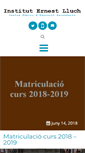 Mobile Screenshot of insernestlluch.cat