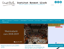 Tablet Screenshot of insernestlluch.cat